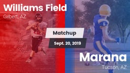 Matchup: Williams Field High vs. Marana  2019