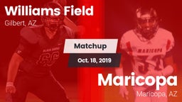 Matchup: Williams Field High vs. Maricopa  2019