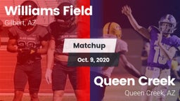 Matchup: Williams Field High vs. Queen Creek  2020