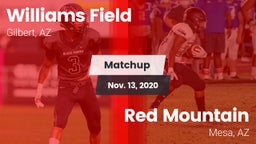 Matchup: Williams Field High vs. Red Mountain  2020