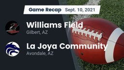 Recap: Williams Field  vs. La Joya Community  2021