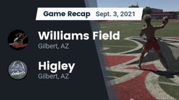 Recap: Williams Field  vs. Higley  2021