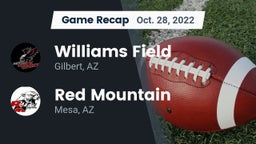 Recap: Williams Field  vs. Red Mountain  2022