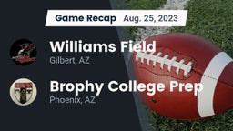Recap: Williams Field  vs. Brophy College Prep  2023
