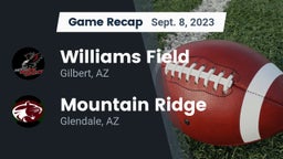 Recap: Williams Field  vs. Mountain Ridge  2023