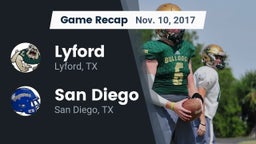 Recap: Lyford  vs. San Diego  2017