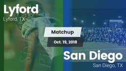 Matchup: Lyford  vs. San Diego  2018