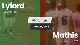 Matchup: Lyford  vs. Mathis  2018