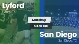 Matchup: Lyford  vs. San Diego  2019