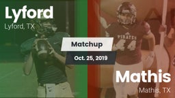 Matchup: Lyford  vs. Mathis  2019