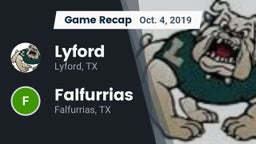 Recap: Lyford  vs. Falfurrias  2019