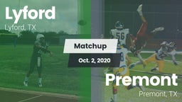 Matchup: Lyford  vs. Premont  2020
