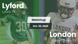 Matchup: Lyford  vs. London  2020