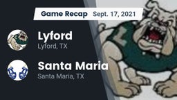 Recap: Lyford  vs. Santa Maria  2021