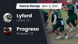 Recap: Lyford  vs. Progreso  2021