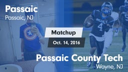 Matchup: Passaic  vs. Passaic County Tech  2016