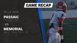 Recap: Passaic  vs. Memorial  2016