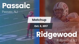 Matchup: Passaic  vs. Ridgewood  2017