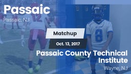 Matchup: Passaic  vs. Passaic County Technical Institute 2017