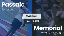 Matchup: Passaic  vs. Memorial  2017