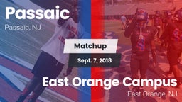 Matchup: Passaic  vs. East Orange Campus  2018