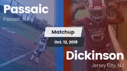 Matchup: Passaic  vs. Dickinson  2018