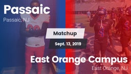 Matchup: Passaic  vs. East Orange Campus  2019