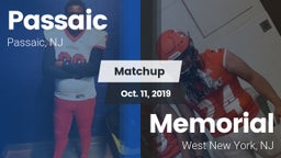 Matchup: Passaic  vs. Memorial  2019
