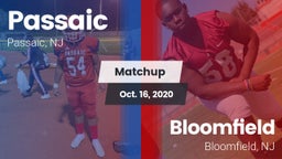 Matchup: Passaic  vs. Bloomfield  2020