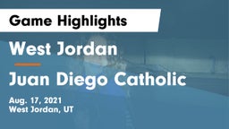 West Jordan  vs Juan Diego Catholic  Game Highlights - Aug. 17, 2021