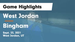 West Jordan  vs Bingham Game Highlights - Sept. 23, 2021