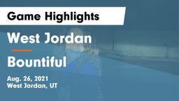 West Jordan  vs Bountiful  Game Highlights - Aug. 26, 2021