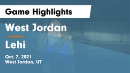 West Jordan  vs Lehi  Game Highlights - Oct. 7, 2021