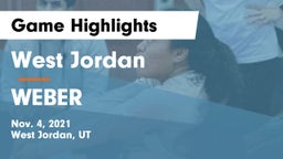 West Jordan  vs WEBER  Game Highlights - Nov. 4, 2021