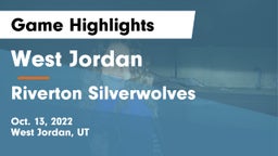 West Jordan  vs Riverton Silverwolves Game Highlights - Oct. 13, 2022