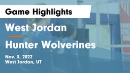 West Jordan  vs Hunter Wolverines  Game Highlights - Nov. 3, 2022