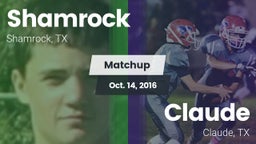 Matchup: Shamrock  vs. Claude  2016