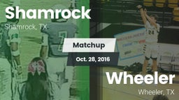 Matchup: Shamrock  vs. Wheeler  2016