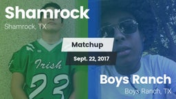 Matchup: Shamrock  vs. Boys Ranch  2017