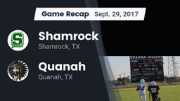Recap: Shamrock  vs. Quanah  2017