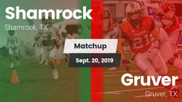 Matchup: Shamrock  vs. Gruver  2019