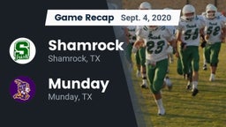 Recap: Shamrock  vs. Munday  2020