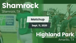 Matchup: Shamrock  vs. Highland Park  2020