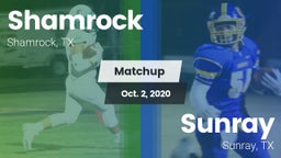 Matchup: Shamrock  vs. Sunray  2020