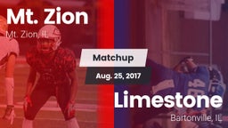 Matchup: Mt. Zion  vs. Limestone  2017