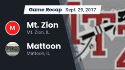Recap: Mt. Zion  vs. Mattoon  2017