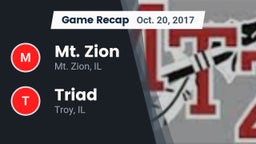 Recap: Mt. Zion  vs. Triad  2017