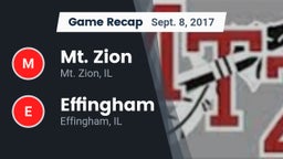 Recap: Mt. Zion  vs. Effingham  2017