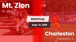 Matchup: Mt. Zion  vs. Charleston  2018