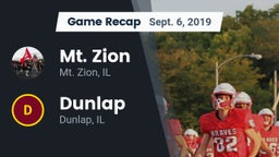 Recap: Mt. Zion  vs. Dunlap  2019